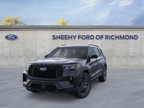 Agate Black Metallic 2026 Ford Explorer ST-Line