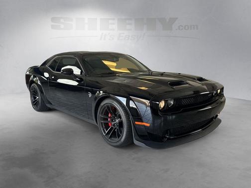 Pitch Black Clearcoat 2021 Dodge Challenger SRT Hellcat