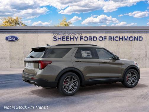 Gray 2027 Ford Explorer ST-Line