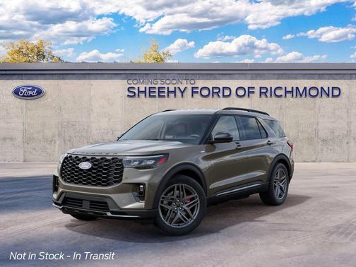Gray 2027 Ford Explorer ST-Line