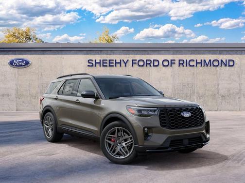 Gray 2027 Ford Explorer ST-Line