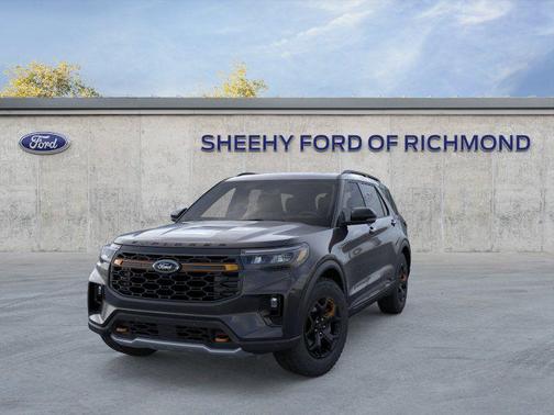 Agate Black Metallic 2026 Ford Explorer Tremor