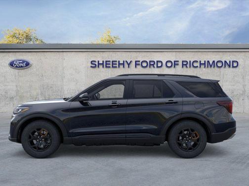 Agate Black Metallic 2026 Ford Explorer Tremor