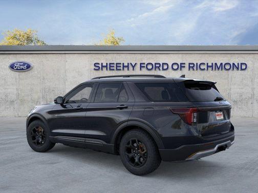 Agate Black Metallic 2026 Ford Explorer Tremor