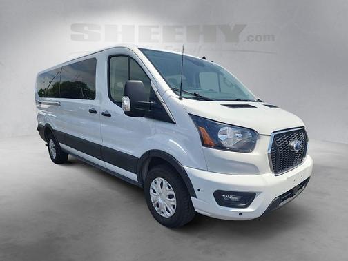 Oxford White 2024 Ford Transit-350 XLT