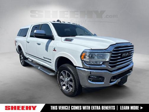 Bright White Clearcoat 2022 RAM 2500 Longhorn
