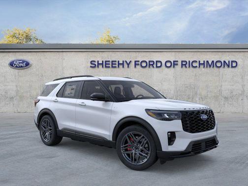 White 2026 Ford Explorer ST-Line