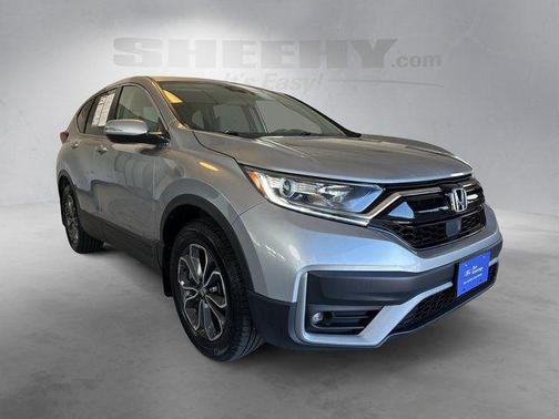 Lunar Silver Metallic 2021 Honda CR-V AWD EX