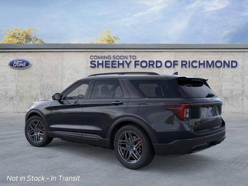 Agate Black Metallic 2026 Ford Explorer ST-Line