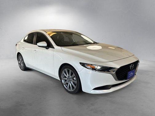 Snowflake White Pearl Mica 2021 Mazda Mazda3 FWD w/Select Package
