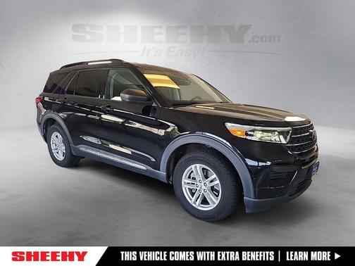 Agate Black Metallic 2021 Ford Explorer XLT