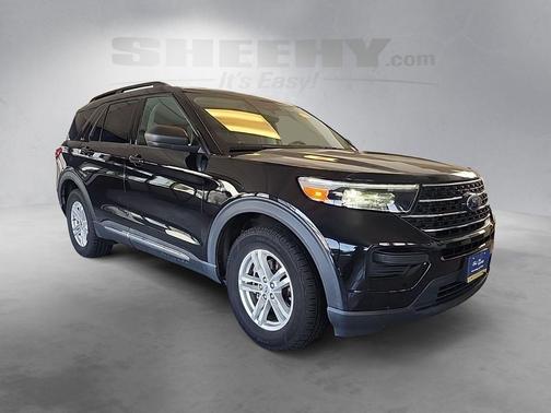 Agate Black Metallic 2021 Ford Explorer XLT