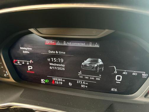 Mythos Black Metallic 2020 Audi Q3 45 S line Prestige