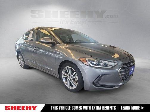 Galactic Gray 2017 Hyundai ELANTRA Limited