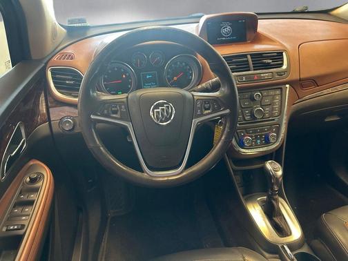 Carbon Black Metallic 2016 Buick Encore Leather