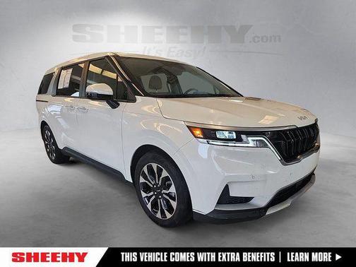 Snow White Pearl 2024 Kia Carnival EX