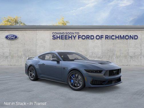 Blue 2026 Ford Mustang Dark Horse Fastback