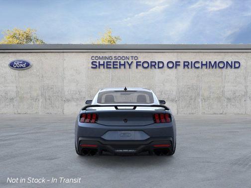 Blue 2026 Ford Mustang Dark Horse Fastback