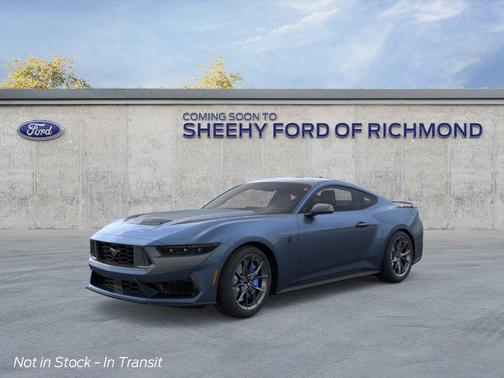 Blue 2026 Ford Mustang Dark Horse Fastback