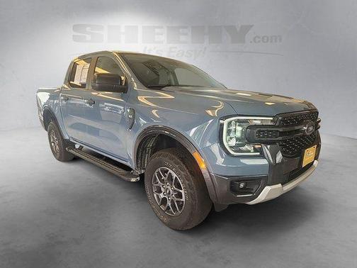 Azure Gray Metallic Tri-Coat 2024 Ford Ranger XLT