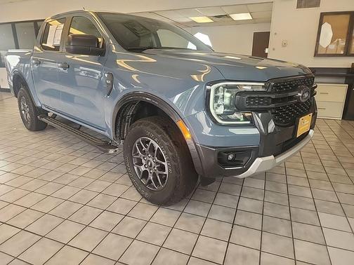 Azure Gray Metallic Tri-Coat 2024 Ford Ranger XLT