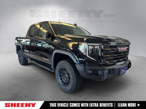 Onyx Black 2024 GMC Sierra 1500 AT4X