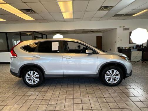 Alabaster Silver Metallic 2013 Honda CR-V EX