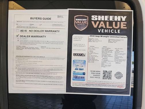 Bright White Clearcoat 2018 Jeep Wrangler Unlimited Sahara