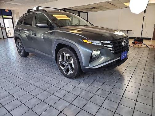 Amazon Gray 2022 Hyundai TUCSON SEL