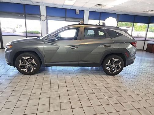 Amazon Gray 2022 Hyundai TUCSON SEL