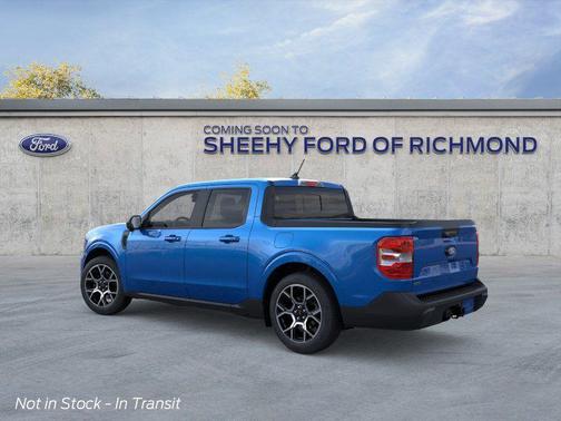 Blue 2026 Ford Maverick Lariat