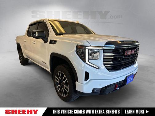 Summit White 2023 GMC Sierra 1500 AT4