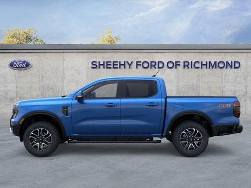 Velocity Blue Metallic 2025 Ford Ranger LARIAT