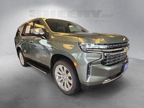 Silver Sage Metallic 2024 Chevrolet Tahoe Premier