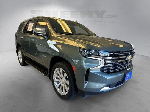 Silver Sage Metallic 2024 Chevrolet Tahoe Premier