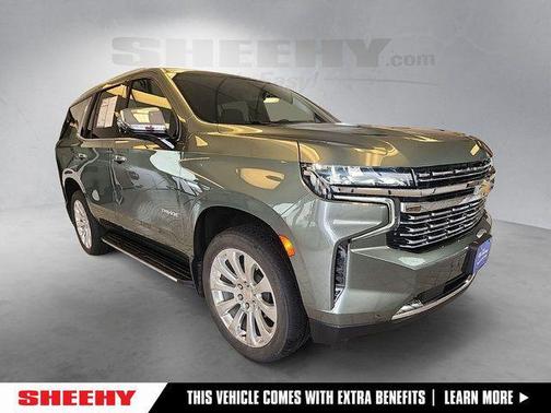 Silver Sage Metallic 2024 Chevrolet Tahoe Premier