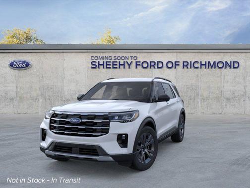 Space White Metallic 2026 Ford Explorer Active