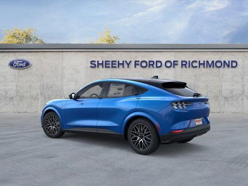 Blue 2026 Ford Mustang Mach-E Premium