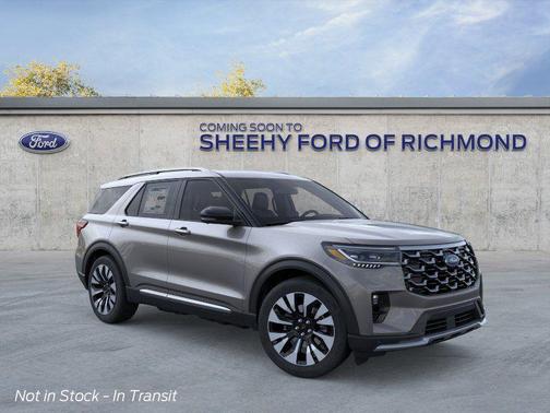 Carbonized Gray Metallic 2026 Ford Explorer Platinum