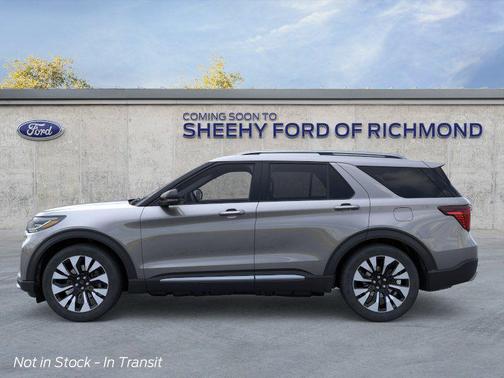 Carbonized Gray Metallic 2026 Ford Explorer Platinum