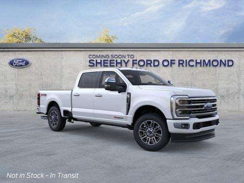 Star White Metallic Tri-Coat 2026 Ford F-250 Platinum