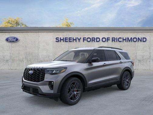 Gray 2026 Ford Explorer ST-Line
