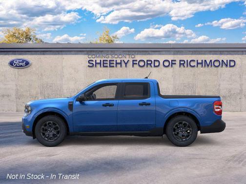 Blue 2026 Ford Maverick XLT