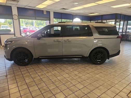 Ceramic Silver 2025 Kia Carnival Hybrid SX Prestige