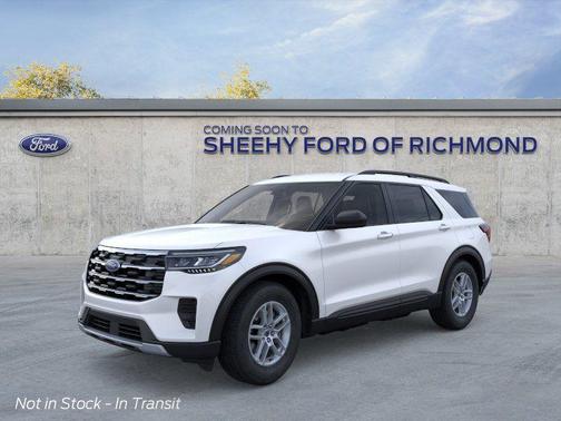 Star White Metallic Tri-Coat 2026 Ford Explorer Active