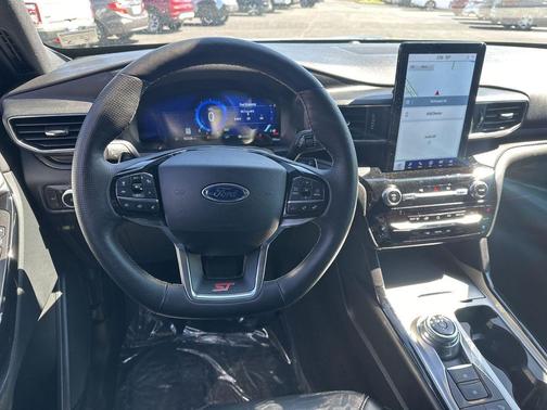 Agate Black Metallic 2021 Ford Explorer ST