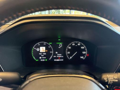 Platinum White Pearl 2025 Honda CR-V Hybrid Sport Touring AWD