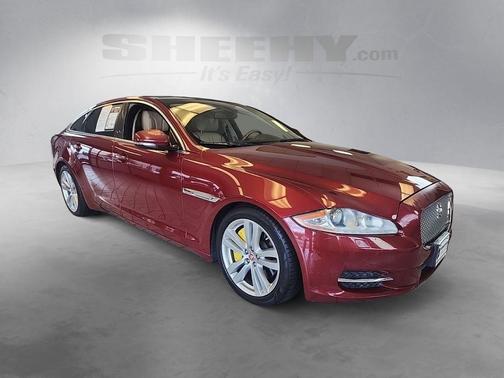 Carnelian Red Metallic 2014 Jaguar XJ XJL Portfolio