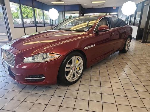 Carnelian Red Metallic 2014 Jaguar XJ XJL Portfolio