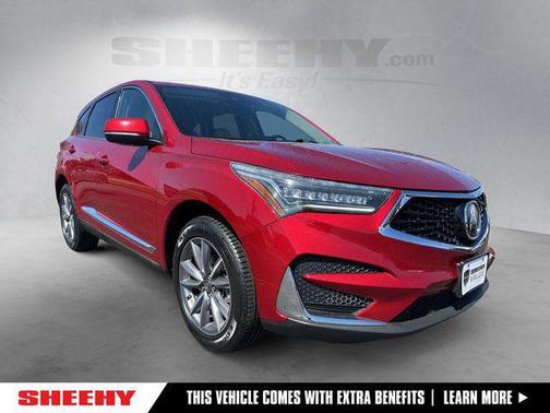 Performance Red Pearl 2019 Acura RDX Technology Package